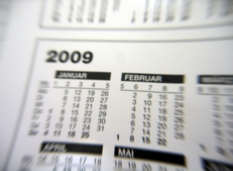 Jahr 2009 - Bild Kalender