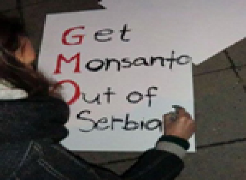 Demo Serbien EBRD Monsanto