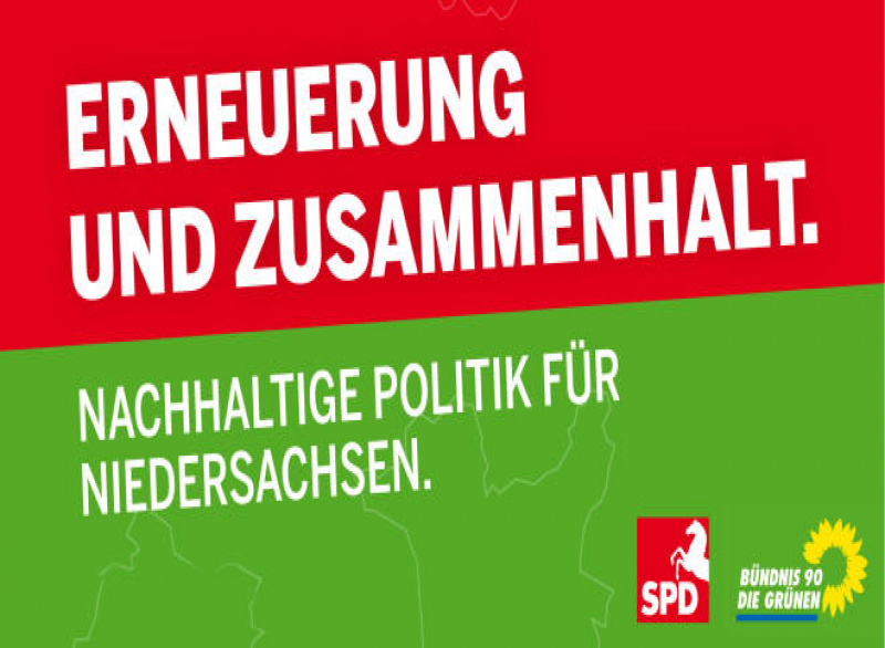 Niedersachsen Rot-Grün Koalitionsvertrag