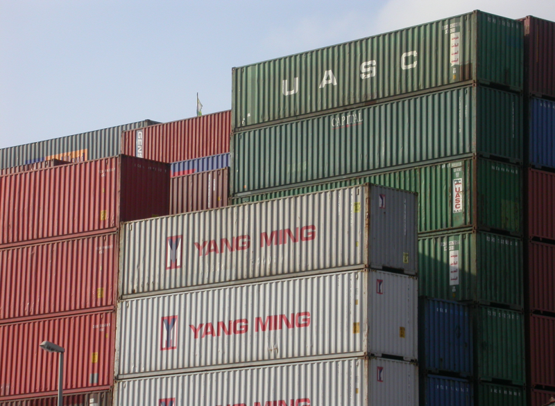 Freihandel Container Hafen