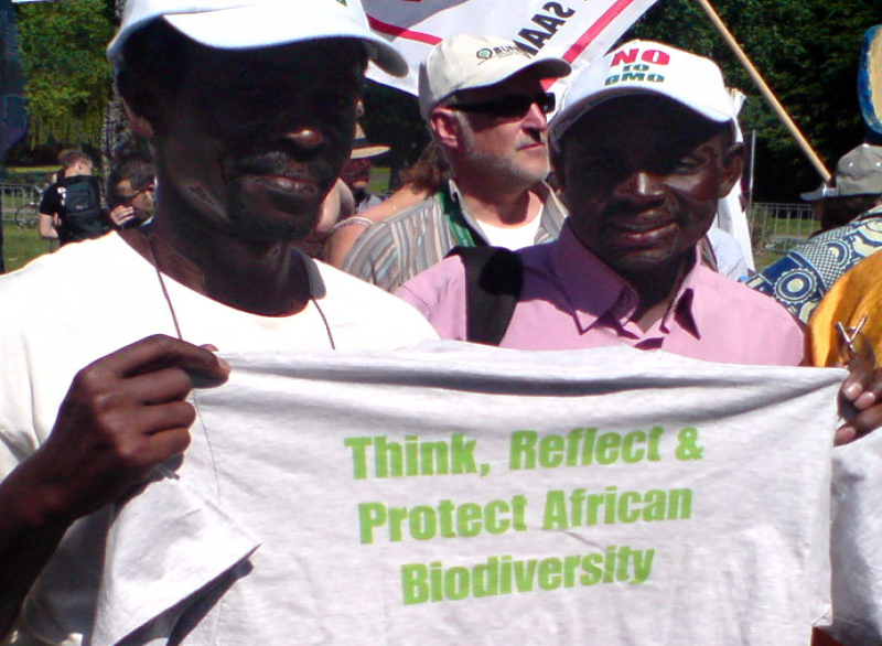 Afrikanische Vertreter bei Planet Diversity