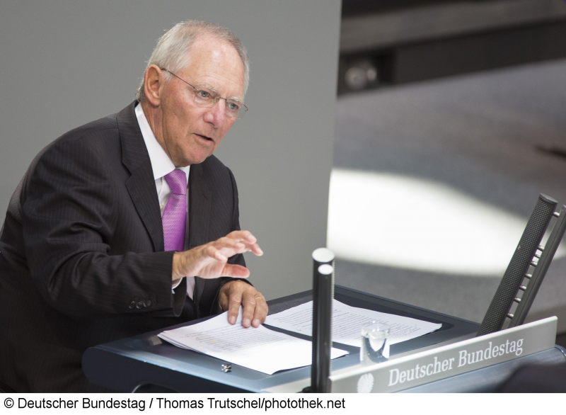 Finanzminister Schäuble