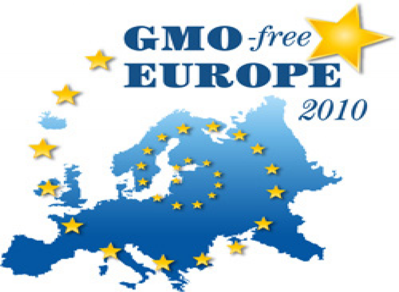 Logo GMO-free Europe 2010
