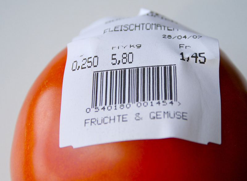 Tomate Strichcode