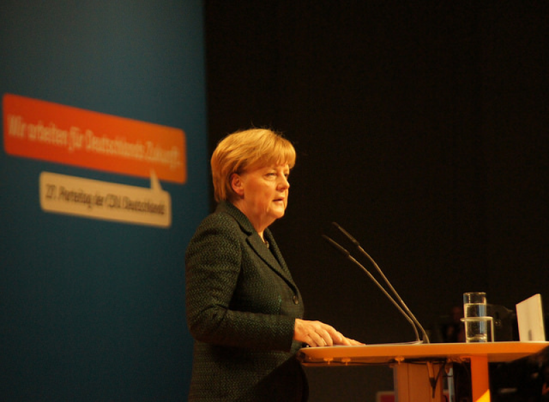 Merkel CDU Parteitag Köln 2014